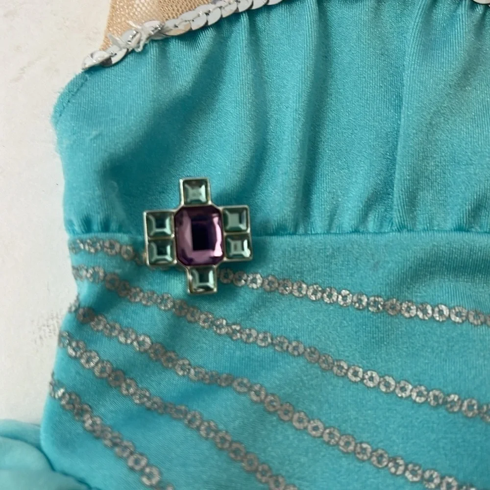 American Girl 2015 Truly Me Sparkly Ice Skating Blue Dress Only Retired